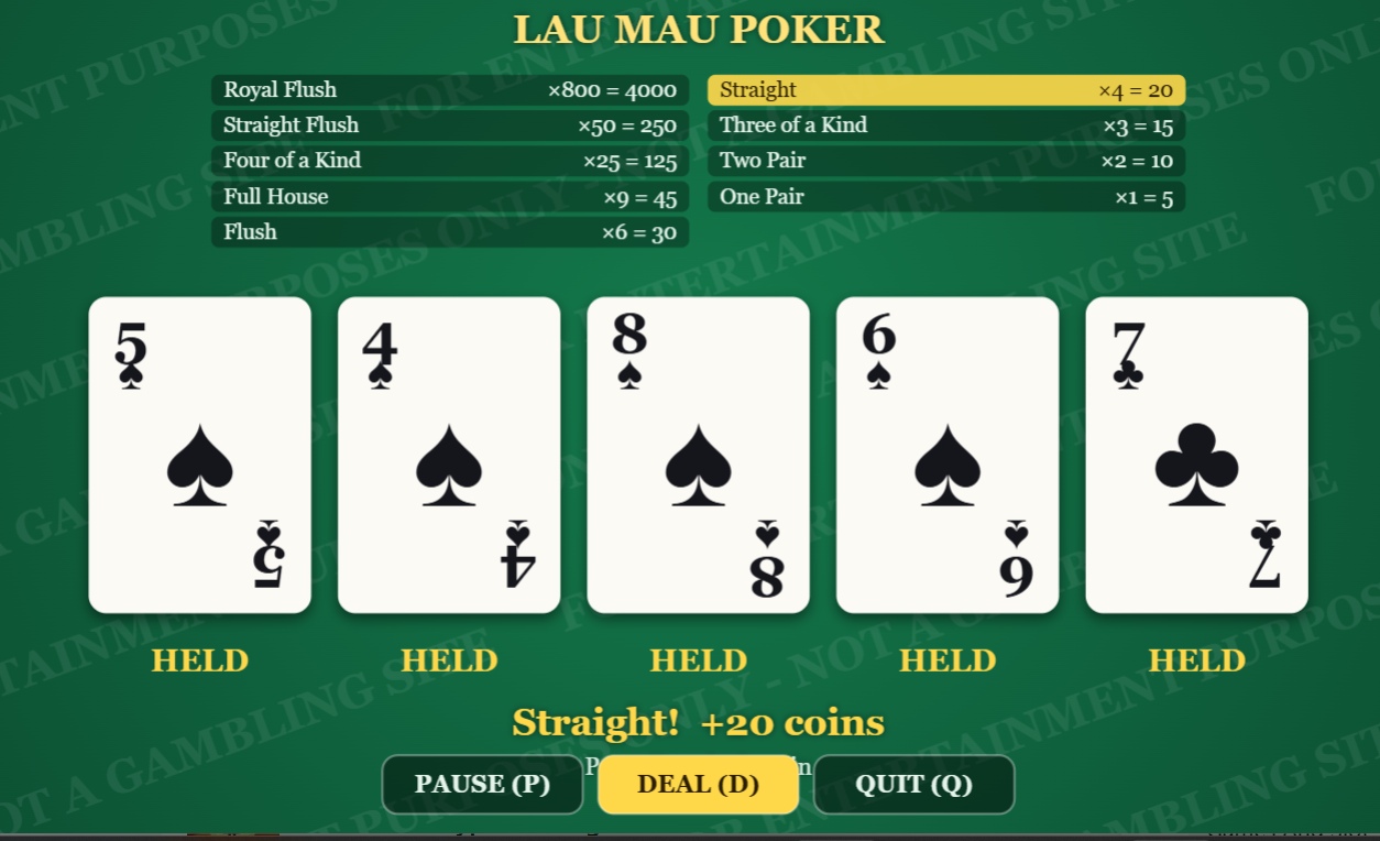 Lau Mau Poker